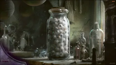 Calm Jar Wallpaper Abstract Wallpaper 4K 1920x1080 Jar, Of, Eyeballs, By, Jaime, Jones, White, Gray, Ultrawide, Full HD