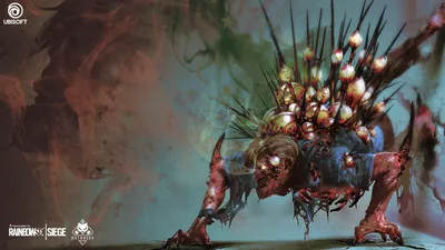 Vivid Creature Wallpaper Games Wallpaper 4K 1920x1080 Creature, Dark, Video, Game, Tom, Clancy's, Rainbow, Six, Clancy, 039, Siege, Gray, Ultrawide, Full HD