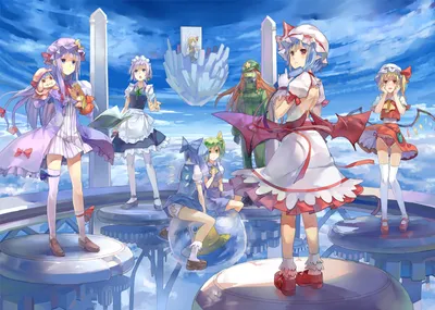 Bright Daiyousei Wallpaper Abstract Wallpaper 4K 1503x1071 Daiyousei, Touhou, Medicine, Melancholy, Sakuya, Izayoi, Remilia, Scarlet, Patchouli, Knowledge, Flandre, White, Pink, Landscape