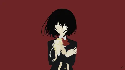 Minimalist Anime Mei Misaki Another Minimal Wallpaper 4K 1920x1080 Minimalist, Hd, Anime, Wallpaper, Featuring, Mei, Misaki, From, Another, Bow, Her, Clothing, White, Ultrawide, Full HD