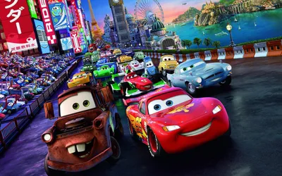Colorful Characters Movie Cars Wallpaper 4K 1920x1200 Hd, Desktop, Wallpaper, Featuring, Colorful, Characters, From, The, Movie, Cars, Racing, Vibrant, Brown, White, Red, Ultrawide, Full HD