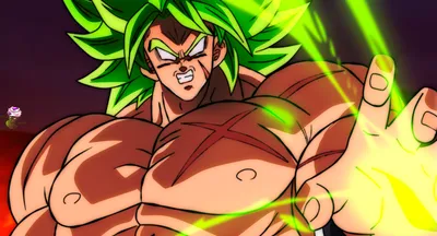Broly Super Saiyan Green Pablo Abstract Wallpaper 4K 2365x1280 Broly, Super, Saiyan, Green, By, Pablo, Riquelme, Pink, Purple, Gray, Ultrawide, Full HD