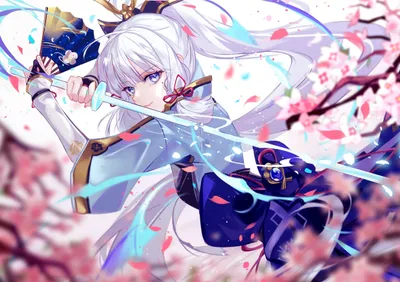 Sleek Kamisato Wallpaper Games Wallpaper 4K 2500x1767 Kamisato, Ayaka, (genshin, Impact), Video, Game, Desktop, White, Landscape, Full HD
