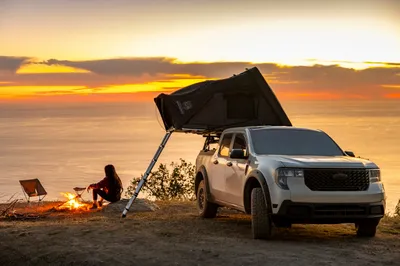 Maverick Pickup Camping Spot Nature Wallpaper 4K 5780x3853 5k, Ultra, Hd, Pc, Desktop, Wallpaper, Ford, Maverick, Pickup, Camping, Spot, Rooftop, White, Ultrawide, 4k