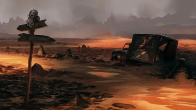 Depicting Post Apocalyptic Nature Wallpaper 4K 1920x1080 Hd, Pc, Desktop, Wallpaper, Depicting, A, Post-apocalyptic, Sci‑fi, Landscape, Desolate, Terrain, Abandoned, Gray, Ultrawide, Full HD