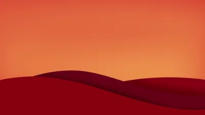 Minimalist Smooth Red Hills Mountains Nature Wallpaper 4K 3840x2160 Minimalist, 4k, Ultra, Hd, Desktop, Wallpaper, Featuring, Smooth, Red, Hills, Mountains, Under, Brown, Orange, Ultrawide