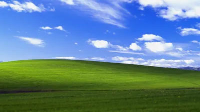 Radiant Iconic Wallpaper Nature Wallpaper 4K 3840x2160 Hd, Desktop, Wallpaper, Featuring, The, Iconic, Windows, Xp, Green, Hill, Landscape, Vibrant, Pink, White, Ultrawide, 4k