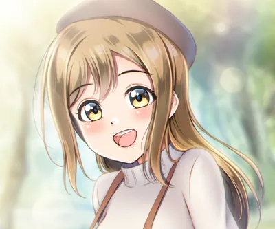 Hanamaru Kunikida Anime Love Abstract Wallpaper 4K 2031x1693 Hanamaru, Kunikida, Anime, Love, Live, Sunshine!!, Hd, Desktop, White, Square, Full HD