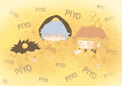 Epic Anime Wallpaper Abstract Wallpaper 4K 1920x1362 Anime, Hd, Pc, Desktop, Wallpaper, Featuring, Chibi-style, Characters, Hero, Academia, Surrounded, Numerous, Pink, Yellow, Orange, Landscape, Full HD
