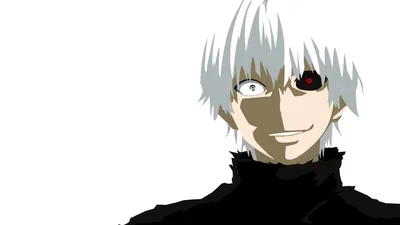 Minimalist Ken Kaneki Tokyo Minimal Wallpaper 4K 3840x2160 Minimalist, 4k, Ultra, Hd, Pc, Desktop, Wallpaper, Of, Ken, Kaneki, Tokyo, Ghoul, White, Black, Gray, Ultrawide