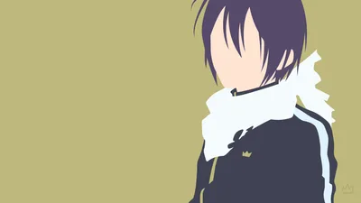 Minimalist Anime Yato Minimal Wallpaper 4K 1920x1080 Minimalist, Hd, Anime, Wallpaper, Of, Yato, From, Noragami, Featuring, His, Signature, Purple, Gray, White, Ultrawide, Full HD