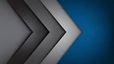Abstract Blue Geometric Shapes Creating Abstract Wallpaper 4K 3840x2160 Abstract, Blue, Geometric, Shapes, Creating, A, Layered, Arrow, Pattern, Smooth, Gradient, Designed, Brown, Gray, Ultrawide, 4k