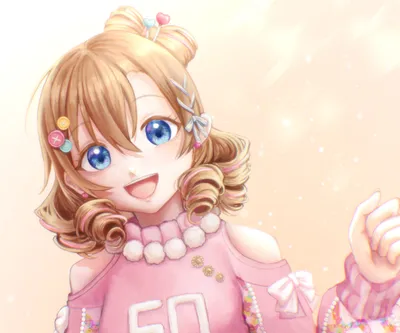 Vibrant Honoka Wallpaper Abstract Wallpaper 4K 2480x2067 Honoka, Kousaka, Anime, Love, Live, Hd, Desktop, Wallpaper, White, Square, Full HD