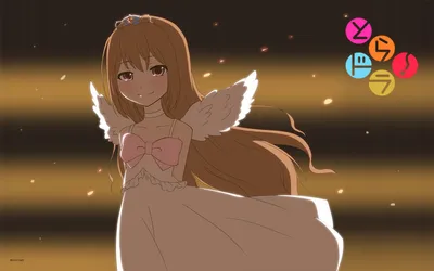 Radiant Anime Wallpaper Abstract Wallpaper 4K 1920x1200 Hd, Pc, Desktop, Wallpaper, Featuring, An, Anime, Character, Toradora, Angel, Wings, Soft, Gray, Brown, Ultrawide, Full HD