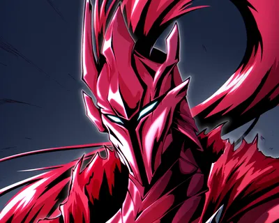 Anime Igris Solo Black/Dark Wallpaper 4K 3500x2800 Hd, Anime, Desktop, Wallpaper, Featuring, Igris, From, Solo, Leveling, Striking, Red, Armor, Black, Square, QHD