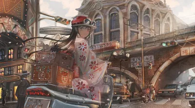 Radiant City Wallpaper Cars Wallpaper 4K 1944x1080 City, Vehicle, Anime, Original, Hd, Desktop, White, Ultrawide, Full HD