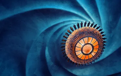 Abstract Artistic Design Spiraling Wallpaper 4K, Abstract category