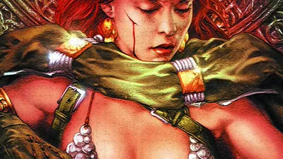 Calm Comic Wallpaper Abstract Wallpaper 4K 1920x1080 Comic, Red, Sonja, Hd, Desktop, Wallpaper, Background, Orange, Ultrawide, Full HD
