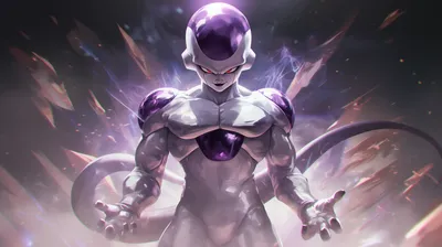 Bold Frieza Wallpaper Fantasy Wallpaper 4K 2912x1632 Hd, Wallpaper, Featuring, Frieza, From, Dragon, Ball, Showcasing, Character, Powerful, Stance, Amidst, White, Gray, Ultrawide, QHD