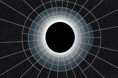 Crisp Minimalist Wallpaper Space Wallpaper 4K 2304x1536 Minimalist, 2d, Vector, Digital, Art, Of, A, Glowing, Abstract, Space, Portal, Grid, Gray, Landscape, Full HD