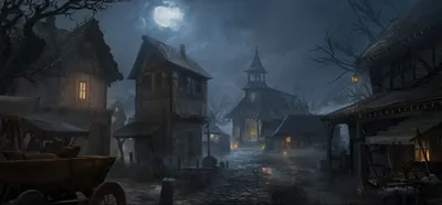 Golden Dark Wallpaper Space Wallpaper 4K 2328x1080 Hd, Pc, Desktop, Wallpaper, Featuring, A, Dark, Eerie, Town, Video, Game, Diablo, Brown, Gray, Ultrawide, Full HD