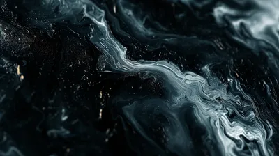 Dark Aesthetic Swirling Black Black/Dark Wallpaper 4K 2912x1632 Hd, Desktop, Wallpaper:, Featuring, A, Dark, Aesthetic, With, Swirling, Black, Blue, Abstract, Gray, Ultrawide, QHD