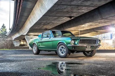 Bold Green Wallpaper Cars Wallpaper 4K 4096x2731 4k, Ultra, Hd, Desktop, Wallpaper, Of, A, Green, Ford, Mustang, Fastback, Muscle, Gray, Landscape