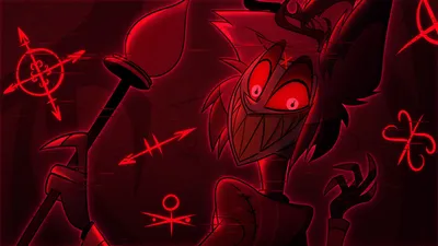Vibrant Alastor Show Black/Dark Wallpaper 4K 1920x1080 A, Vibrant, Hd, Wallpaper, Featuring, Alastor, From, The, Show, Hazbin, Hotel, Surrounded, Red, Brown, Ultrawide, Full HD