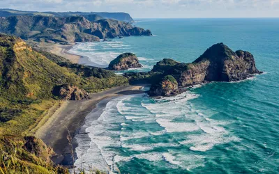 Serene New Wallpaper Nature Wallpaper 4K 2560x1600 A, Stunning, Hd, Desktop, Wallpaper, Of, New, Zealand’s, Zealand, Coastal, Horizon, Featuring, Gray, Ultrawide, QHD
