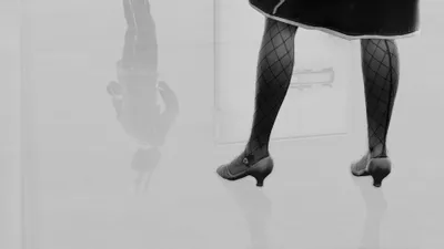 Pastiche Heels Hodgedogs Animals Wallpaper 4K 3840x2160 Pastiche, Heels, By, Hodgedogs, Gray, White, Ultrawide, 4k