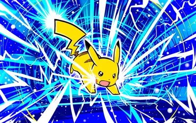 Pikachu Anime Pok Abstract Wallpaper 4K 7100x4440 Hd, Desktop, Wallpaper, Of, Pikachu, An, Anime, Pokémon, Pok, Mon, Surrounded, Dynamic, White, Purple, Yellow, Ultrawide, 4k