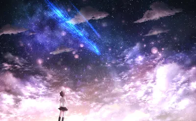 Bright Breathtaking Wallpaper Space Wallpaper 4K 1920x1192 A, Breathtaking, Hd, Desktop, Wallpaper, Featuring, Mitsuha, Miyamizu, Anime, Your, Name, Gazing, White, Ultrawide, Full HD