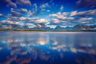 Epic Serene Wallpaper Nature Wallpaper 4K 2614x1743 A, Stunning, Hd, Wallpaper, Featuring, Serene, Lake, Reflecting, Majestic, Mountains, Under, Vibrant, Gray, Landscape, QHD