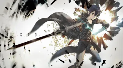 Moody Kazuto Wallpaper Abstract Wallpaper 4K 1950x1080 Hd, Desktop, Wallpaper, Featuring, Kazuto, Kirigaya, Kirito, From, Sword, Art, Online, White, Ultrawide, Full HD