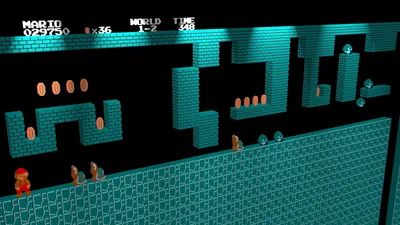Super Mario Bros Deluxe Wallpaper 4K, Fantasy category