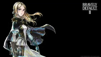 Calm Bravely Wallpaper Games Wallpaper 4K 3840x2160 Bravely, Default, Ii, 4k, Ultra, Hd, Pc, Desktop, Watercolor-style, Cloaked, Heroine, Holding, White, Gray, Ultrawide
