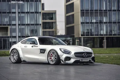 Bold Silver Wallpaper Cars Wallpaper 4K 2500x1668 Silver, Mercedes-amg, Gt, Supercar, Parked, In, Front, Of, Modern, Glass, Buildings, Crisp, White, Landscape, Full HD