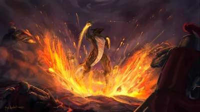 Fire Within Themefinland Abstract Wallpaper 4K 3000x1688 Fire:, Within, By, Themefinland, Brown, Purple, Orange, Ultrawide, QHD