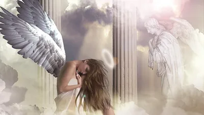 Misty Fantasy Wallpaper Fantasy Wallpaper 4K 1920x1080 A, Stunning, Fantasy, Hd, Wallpaper, Featuring, An, Angelic, Figure, Majestic, Wings, Surrounded, White, Gray, Ultrawide, Full HD