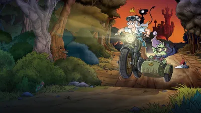 Vibrant Show Wallpaper Fantasy Wallpaper 4K 4000x2250 4k, Ultra, Hd, Desktop, Wallpaper, From, The, Tv, Show, Disenchantment, Showing, Bean, Brown, Ultrawide