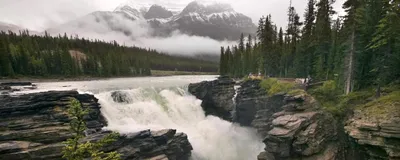 Nature Waterfall Nature Nature Wallpaper 4K 2560x1024 Nature, Waterfall, Hd, Desktop, Wallpaper, Background, Image, White, Ultrawide, QHD