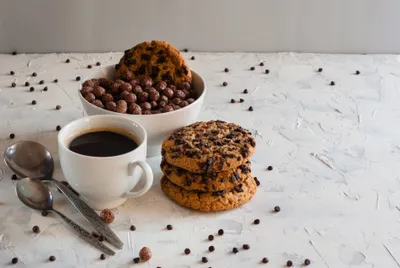 Dark Drink Wallpaper Abstract Wallpaper 4K 3802x2545 Drink, Cup, Still, Life, Cookie, Food, Coffee, Hd, Desktop, White, Landscape, QHD