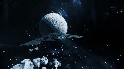 Eclipse Star Citizen Space Video Wallpaper 4K, Space category