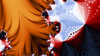 Moody Fractal Wallpaper Abstract Wallpaper 4K 3840x2160 Fractal, Art, For, Your, Desktop, Trippy, Wallpaper:, Orange, Gray, Ultrawide, 4k