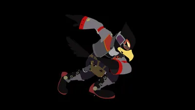 Calm Falco Wallpaper Games Wallpaper 4K 1920x1080 Falco, Lombardi, Minimalist, Super, Smash, Bros., Nintendo, Video, Game, 3ds, Wii, Red, Gray, Ultrawide, Full HD