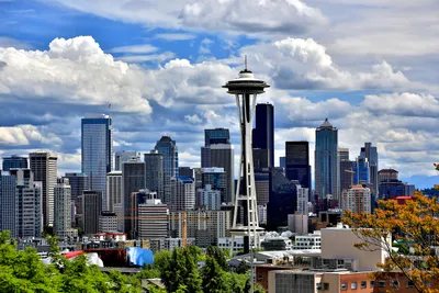Seattle Skyline Iconic Space Needle World Wallpaper 4K 2880x1920 Hd, Desktop, Wallpaper, Featuring, Seattle's, Skyline, With, The, Seattle, 039, Iconic, Space, White, Gray, Landscape, QHD