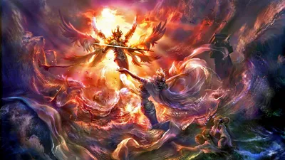 Dark Vibrant Wallpaper Wallpaper 4K, Fantasy category