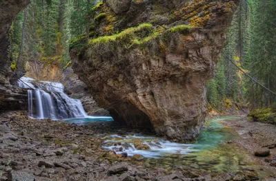 Epic Forest Wallpaper Nature Wallpaper 4K 2048x1344 Hd, Pc, Desktop, Wallpaper, Forest, Nature, Scene, With, Cascading, Waterfall, Turquoise, Pool, Gray, Ultrawide, Full HD