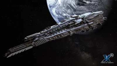 Spaceship Foundations Video Game Detailed Space Wallpaper 4K 1920x1080 Hd, Desktop, Wallpaper, Featuring, A, Spaceship, From, X4:, Foundations, Video, Game, Detailed, Gray, White, Ultrawide, Full HD