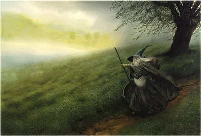 Vivid Fantasy Wallpaper Fantasy Wallpaper 4K 1600x1082 Hd, Fantasy, Pc, Desktop, Wallpaper, Featuring, A, Wizard, Cloak, Hat, Walking, Along, White, Landscape